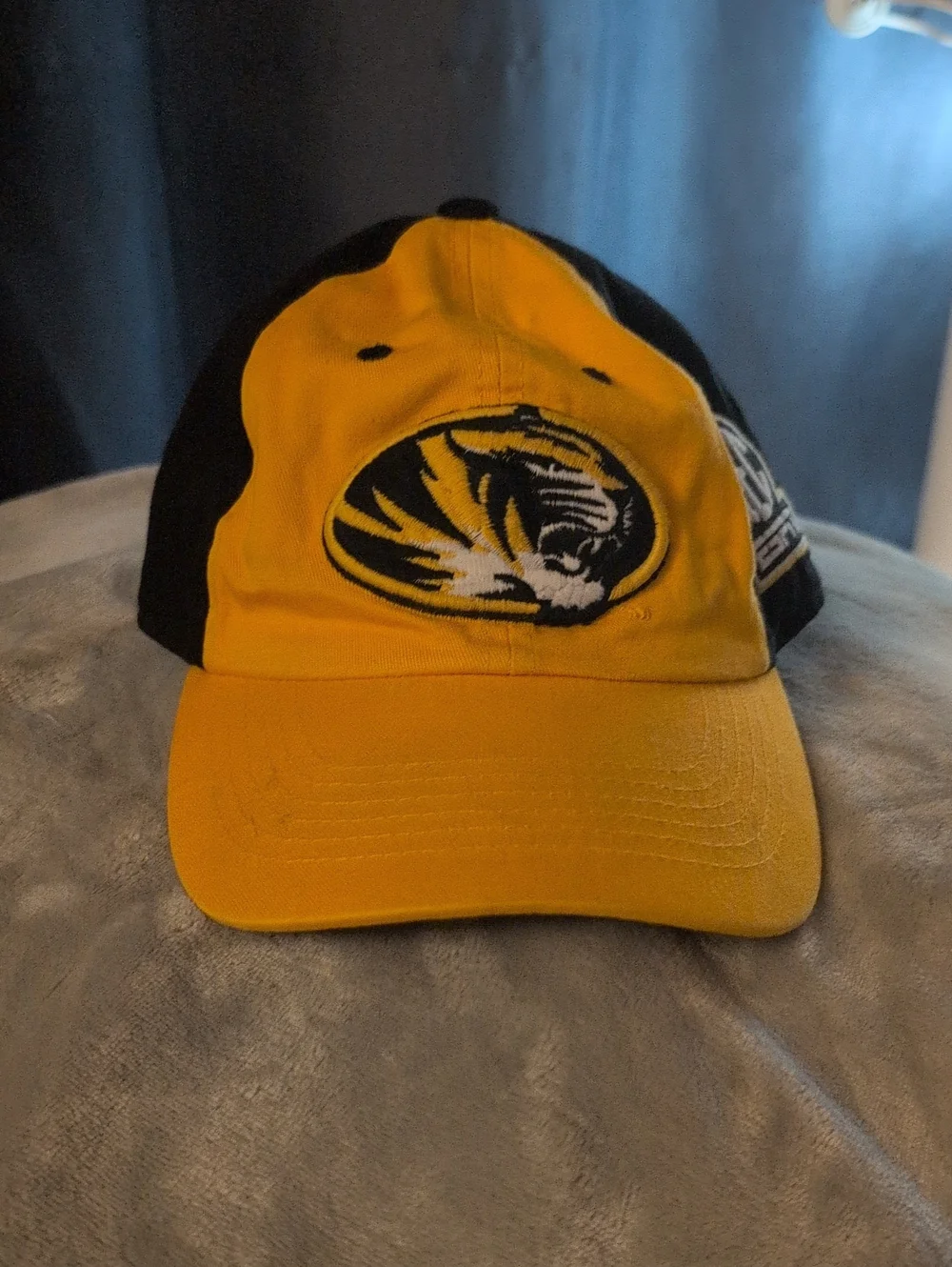 Mizzou MU Baseball Cap with Tiger Patch